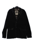 Pepe jeans κοτλέ μαύρο σακάκι 