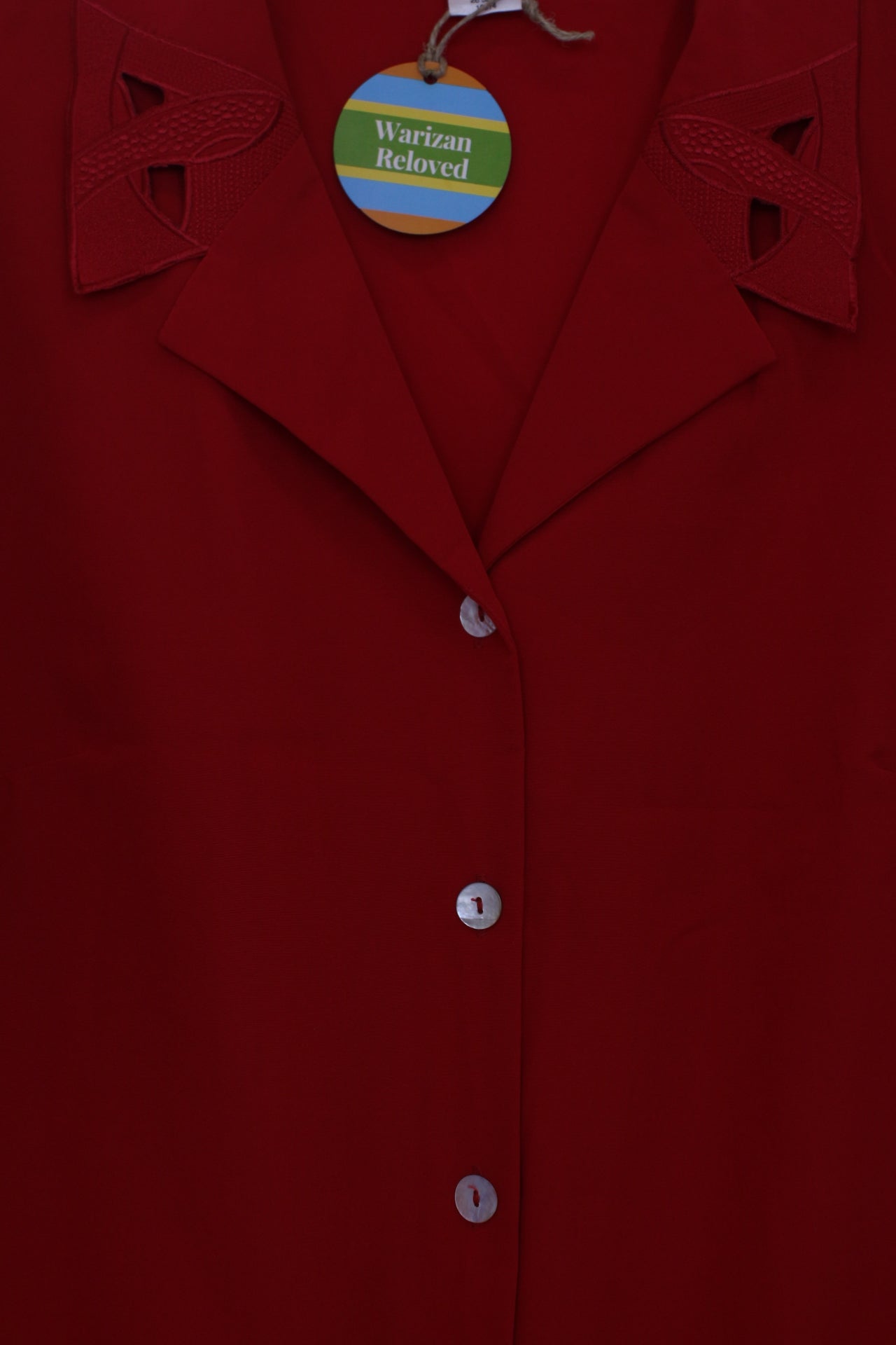 Vintage κόκκινο πουκάμισο - L/XL