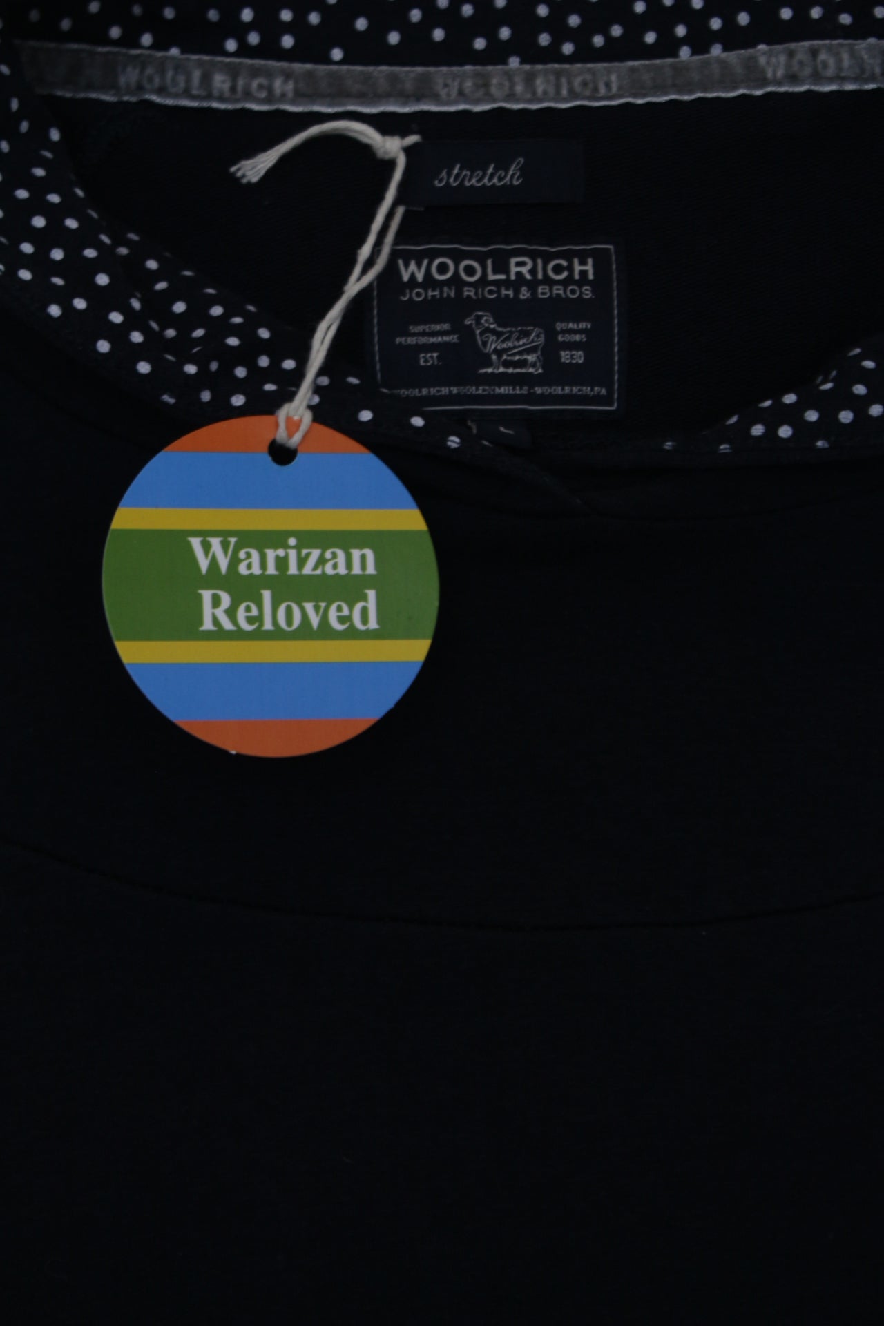 Woolrich μπλε φούτερ hoodie