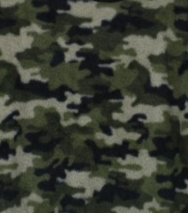 Camo cropped λούτρινο τοπ