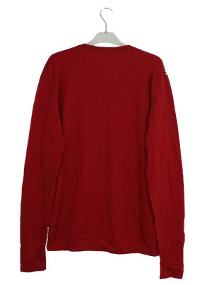 Pringle of Scotland πλεκτή μπλούζα με ρόμβους - L/XL