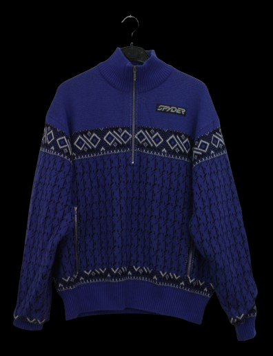 Spyder σκι half zipper μπλούζα 