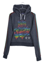 Superdry classic panthers cropped φούτερ hoodie - S/M