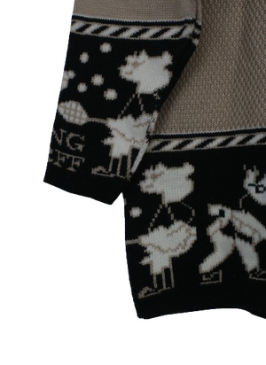 Vintage μπλούζα με γάτες - L/XL