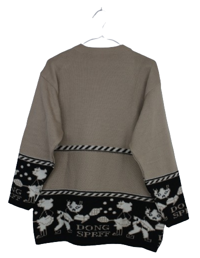 Vintage μπλούζα με γάτες - L/XL