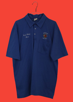 Vintage μπλε ρουά polo tshirt