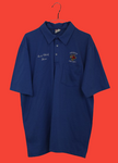 Vintage μπλε ρουά polo tshirt