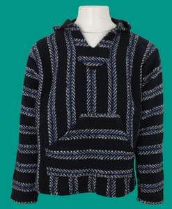 Vintage ethnic μπλε hoodie
