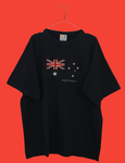 Vintage μπλε tshirt με  "AUSTRALIA" αποτύπωμα
