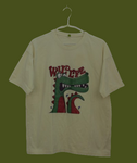 Vintage tshirt με κροκόδειλο