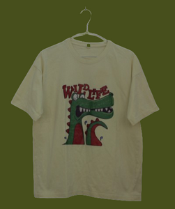 Vintage tshirt με κροκόδειλο