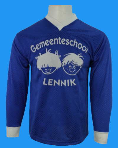 Τshirt με "Gemeenteeschool LENNIK" αποτύπωμα 