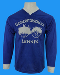 Τshirt με "Gemeenteeschool LENNIK" αποτύπωμα 