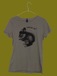Μπεζ tshirt με σκίουρο