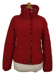 κοκκινο παφερ τζακετ puffer jacket