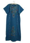 Vintage ethnic φόρεμα με κέντημα - S/M/L
