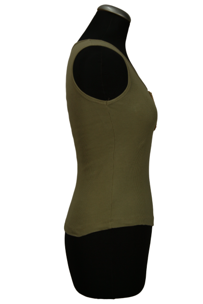 Vintage tank top με κέντημα