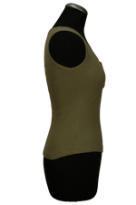 Vintage tank top με κέντημα