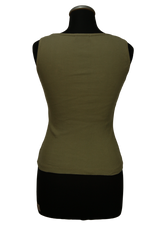 Vintage tank top με κέντημα