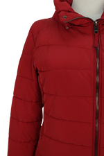κοκκινο παφερ τζακετ puffer jacket