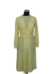 Vintage light κίτρινο φόρεμα - S/M