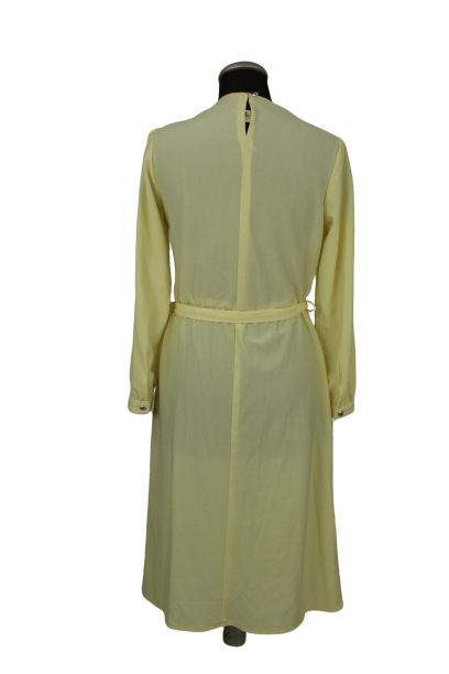 Vintage light κίτρινο φόρεμα - S/M