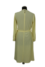 Vintage light κίτρινο φόρεμα - S/M