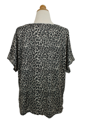 Αnimal print τοπ - XL/XLplus