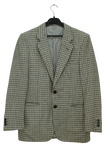 Vintage καρό σακάκι - S/M