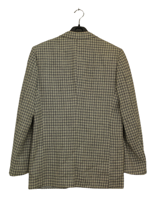 Vintage καρό σακάκι - S/M
