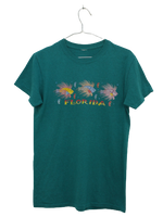 FLORIDA πετρόλ tshirt - S