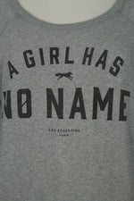 Φούτερ με " A girl has no name" αποτύπωμα - L