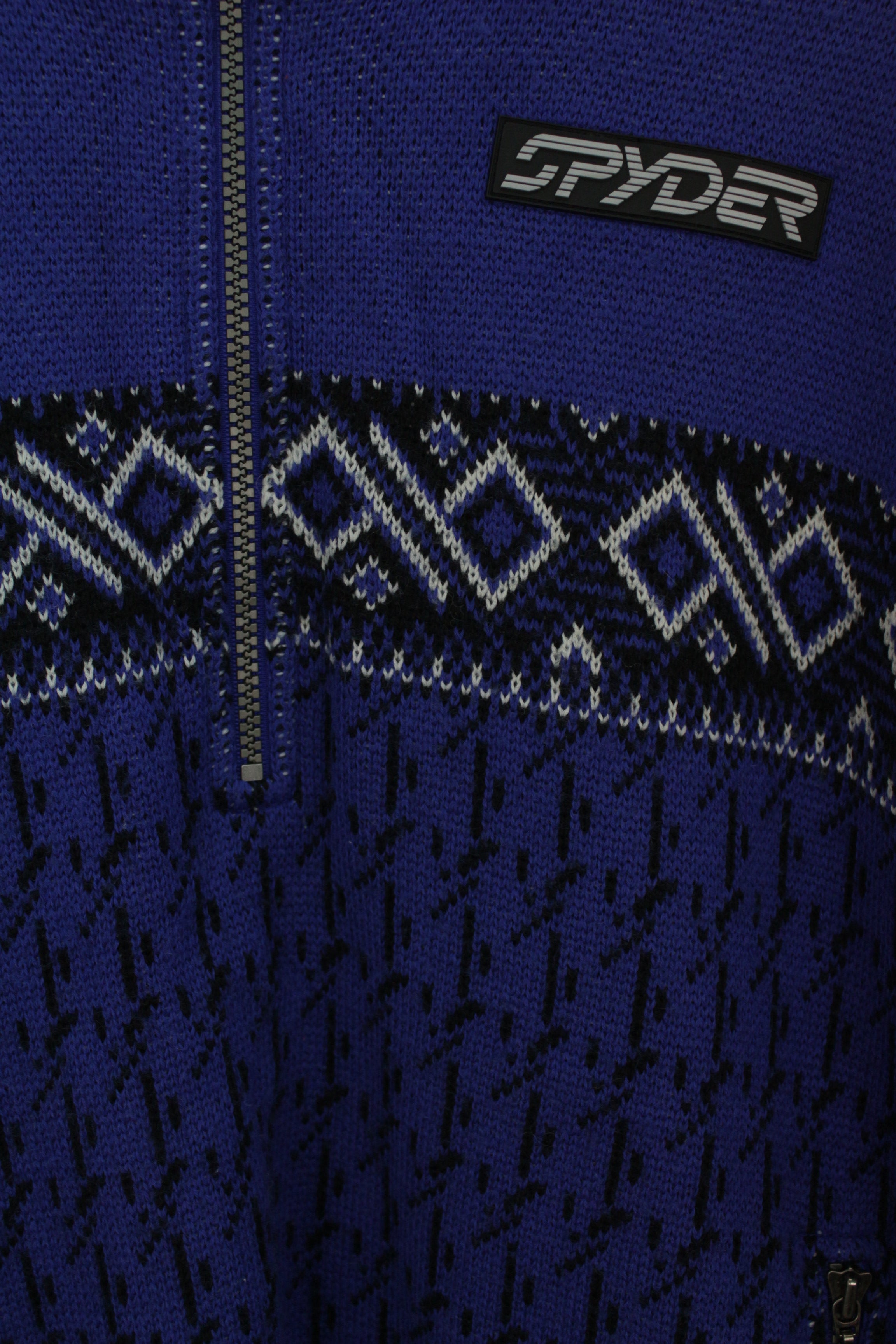Spyder σκι half zipper μπλούζα