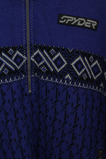 Spyder σκι half zipper μπλούζα