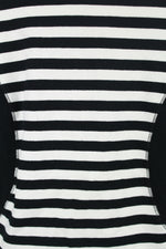 Vintage cropped ριγέ τοπ