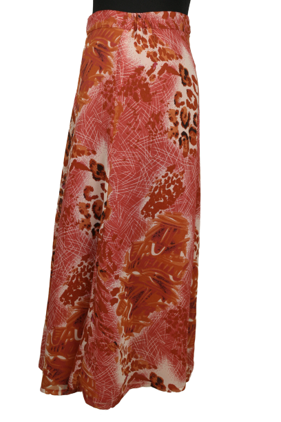 Midi animal print φούστα - L