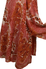 Midi animal print φούστα - L