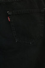 Levi's 501 μαύρο τζην παντελόνι - M