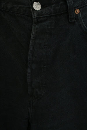 Levi's 501 μαύρο τζην παντελόνι - M