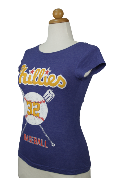 Tshirt με "Phillies 32 BASEBALL" αποτύπωμα - XS/S