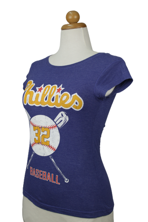 Tshirt με "Phillies 32 BASEBALL" αποτύπωμα - XS/S