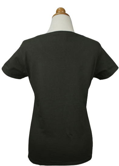 Τshirt με "#refugees welcome" αποτύπωμα - L