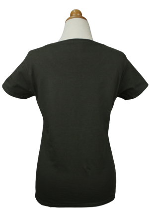 Τshirt με "#refugees welcome" αποτύπωμα - L