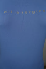 Γαλάζιο tshirt με "all energies" αποτύπωμα