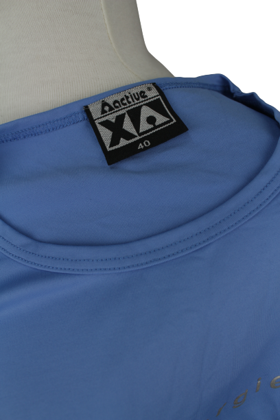 Γαλάζιο tshirt με "all energies" αποτύπωμα - S
