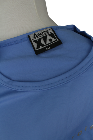 Γαλάζιο tshirt με "all energies" αποτύπωμα - S