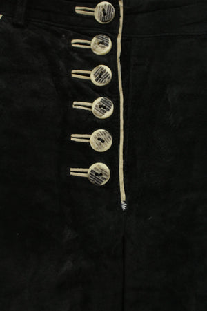 Vintage lederhosen παντελόνι - M