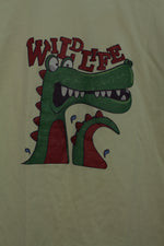 Vintage tshirt με "WILD LIFE" αποτύπωμα - Μ