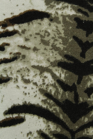 Animal print αμάνικο τοπ