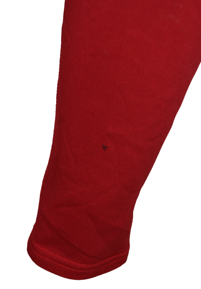 Half zipper κόκκινη μπλούζα - S